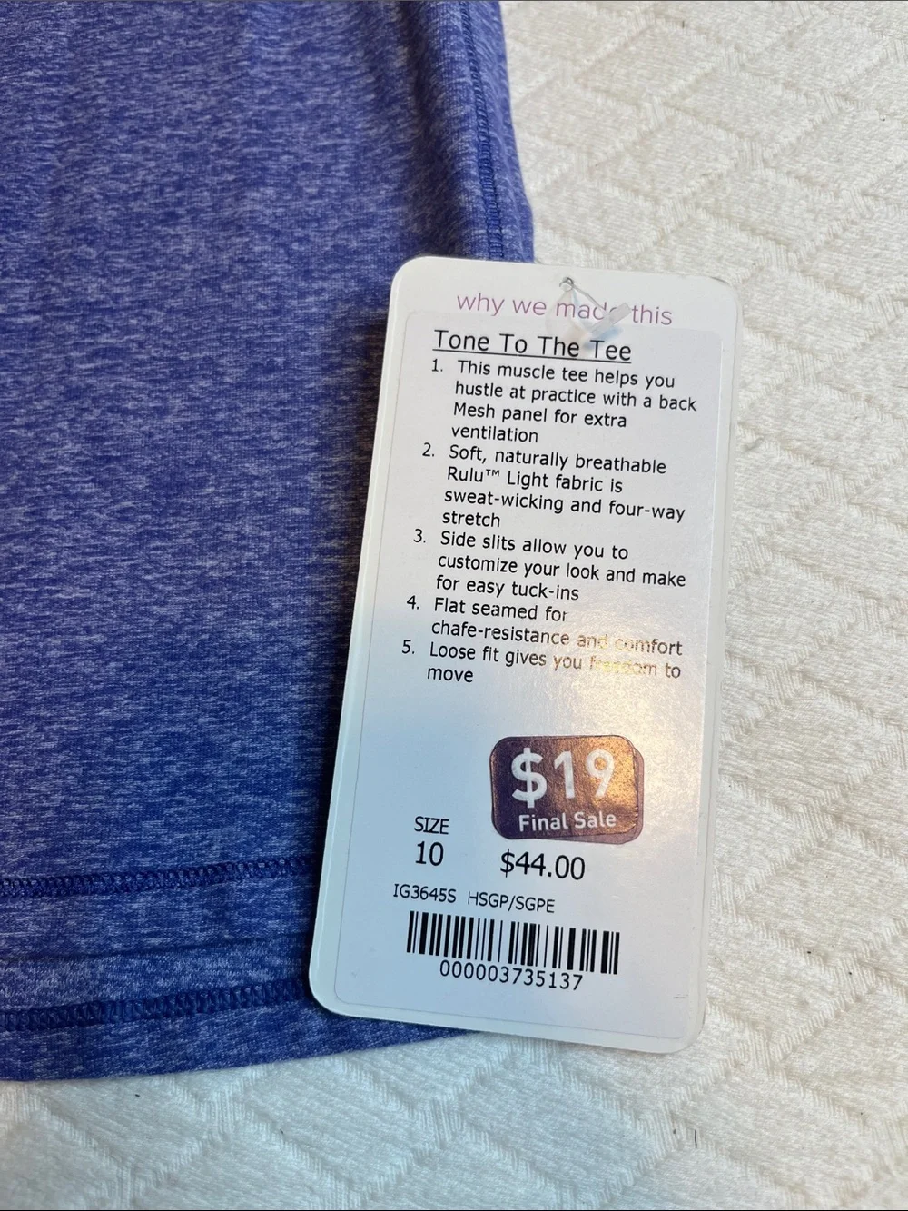Ivivva soft heathered